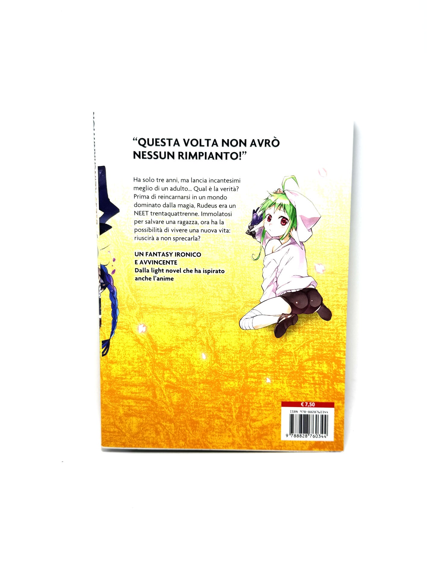 Mushoku Tensei Jobless Reincarnation #1 Yuka Fujikawa Manga Fumetto Nuovo