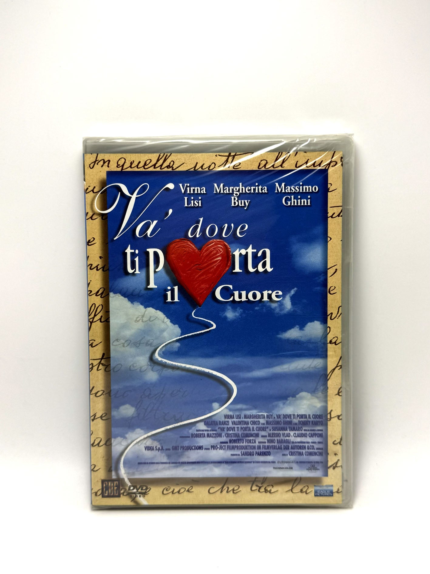 Va' dove ti porta il cuore DVD Film Movie Virna Lisi Margherita Biu Massimo Ghini