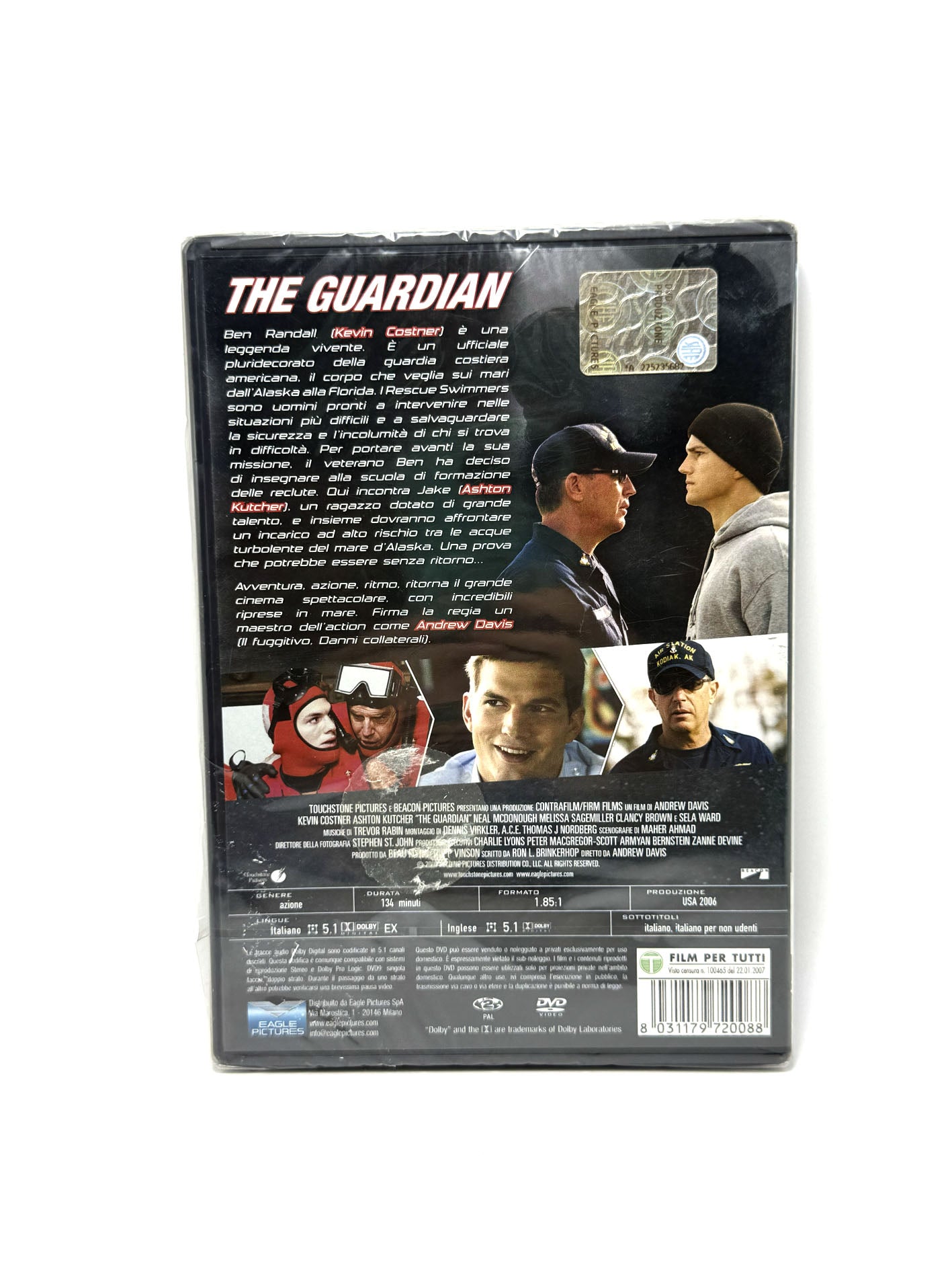 The guardian Kevin Costner DVD Film Movie azione