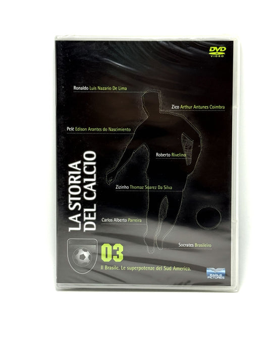 DVD La Storia Del Calcio volume 3: Il Brasile, le superpotenze del Sud America