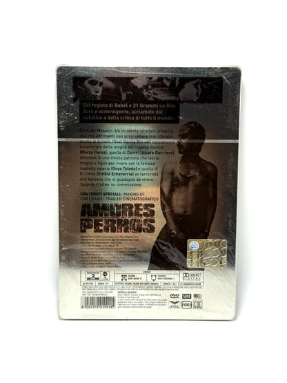 Amores perros Gael Garcia Bernal Film Movie Drammatico SteelBook Cult
