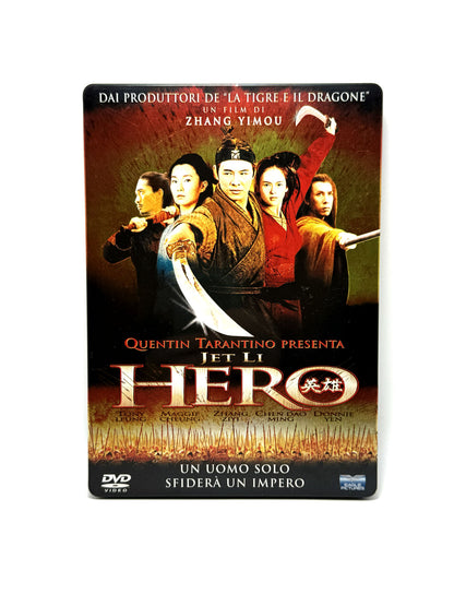 Hero Jet Li DVD Edizione speciale SteelBook Film Movie Azione