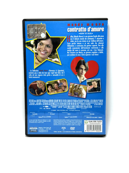 Contratto D'Amore DVD Film Movie Commedia Mandy Moore