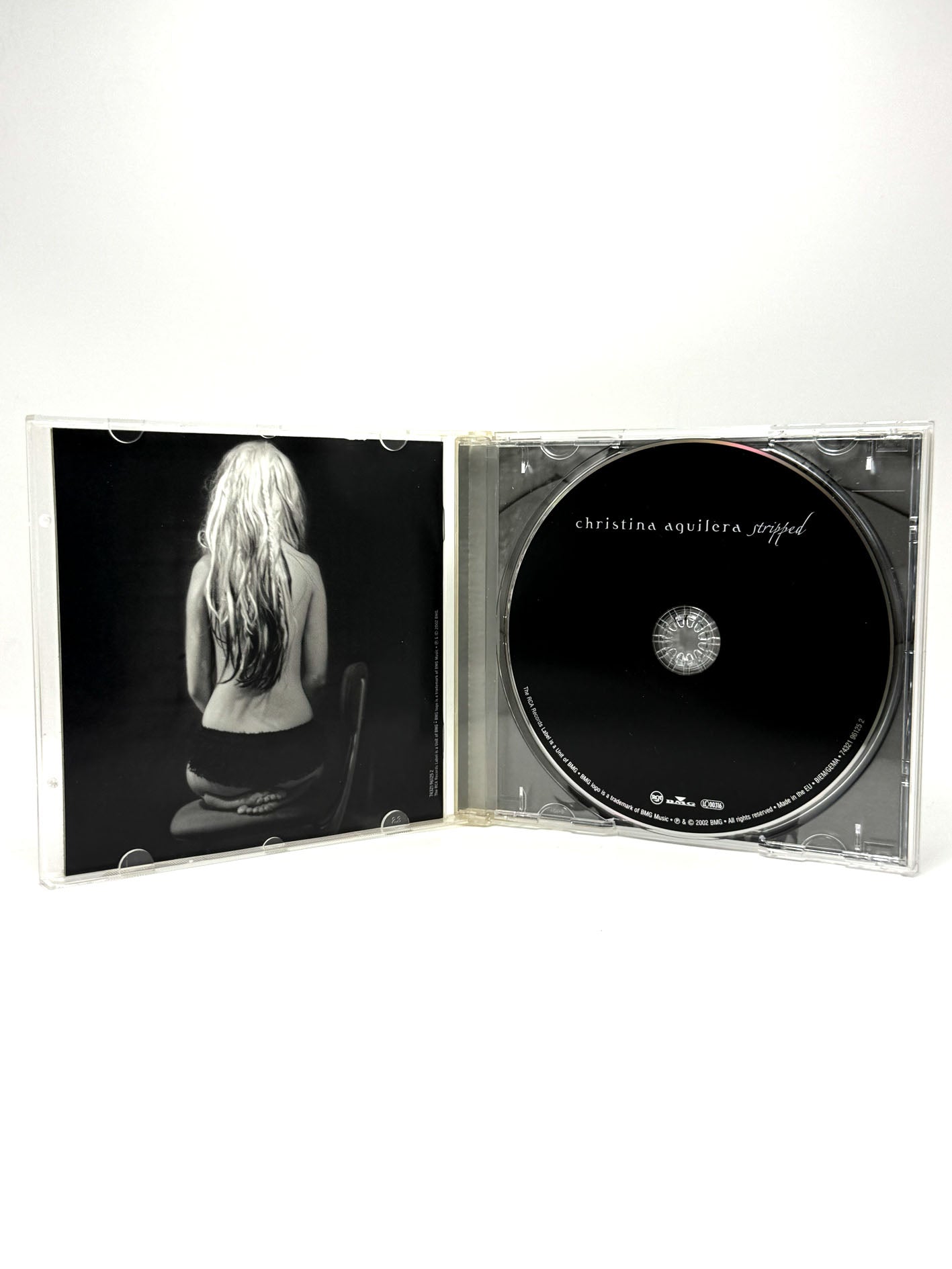 Christina Aguilera Stripped CD 2002