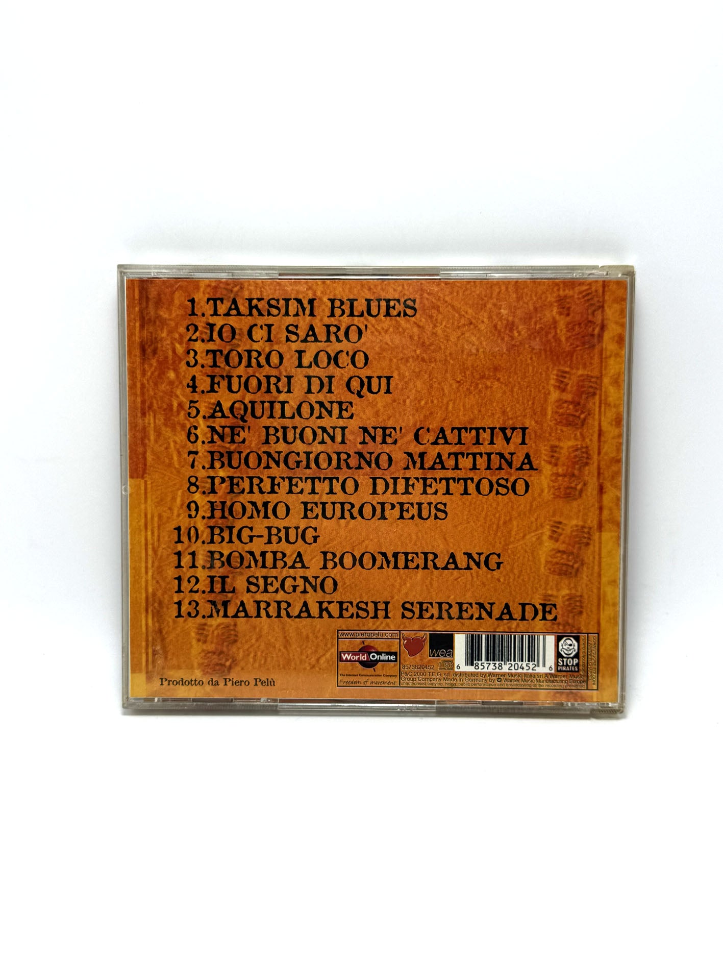 Piero Pelù Né Buoni Né Cattivi CD 2000