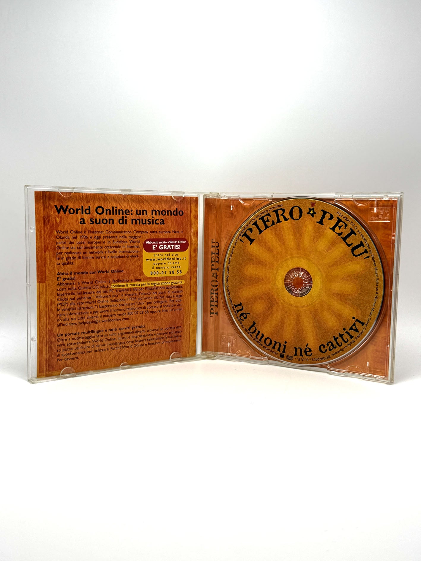 Piero Pelù Né Buoni Né Cattivi CD 2000