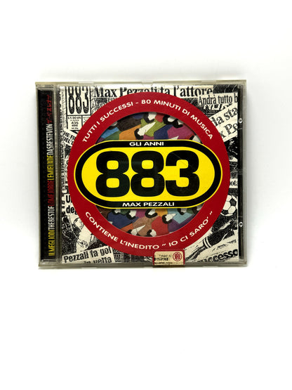 883 Gli Anni CD 1998 Max Pezzali con inedito