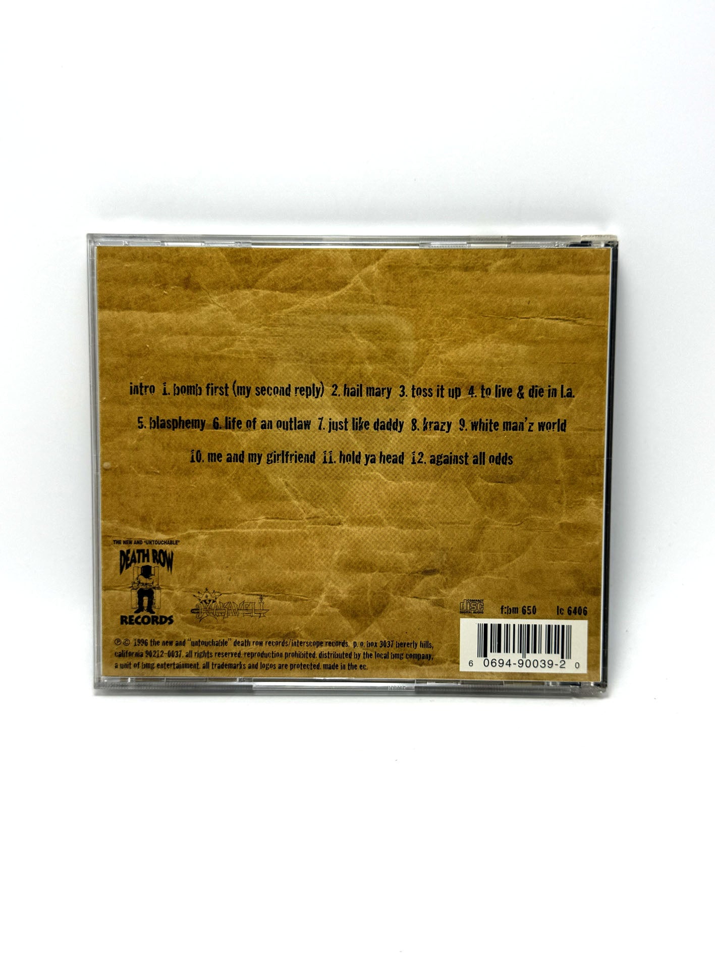 Makaveli The Don Killuminati The 7 Day Theory CD 1996