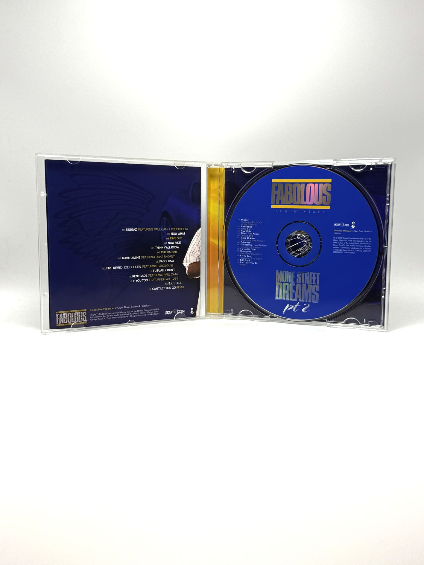 Fabolous More Street Dreams Pt. 2 The Mixtape CD 2003