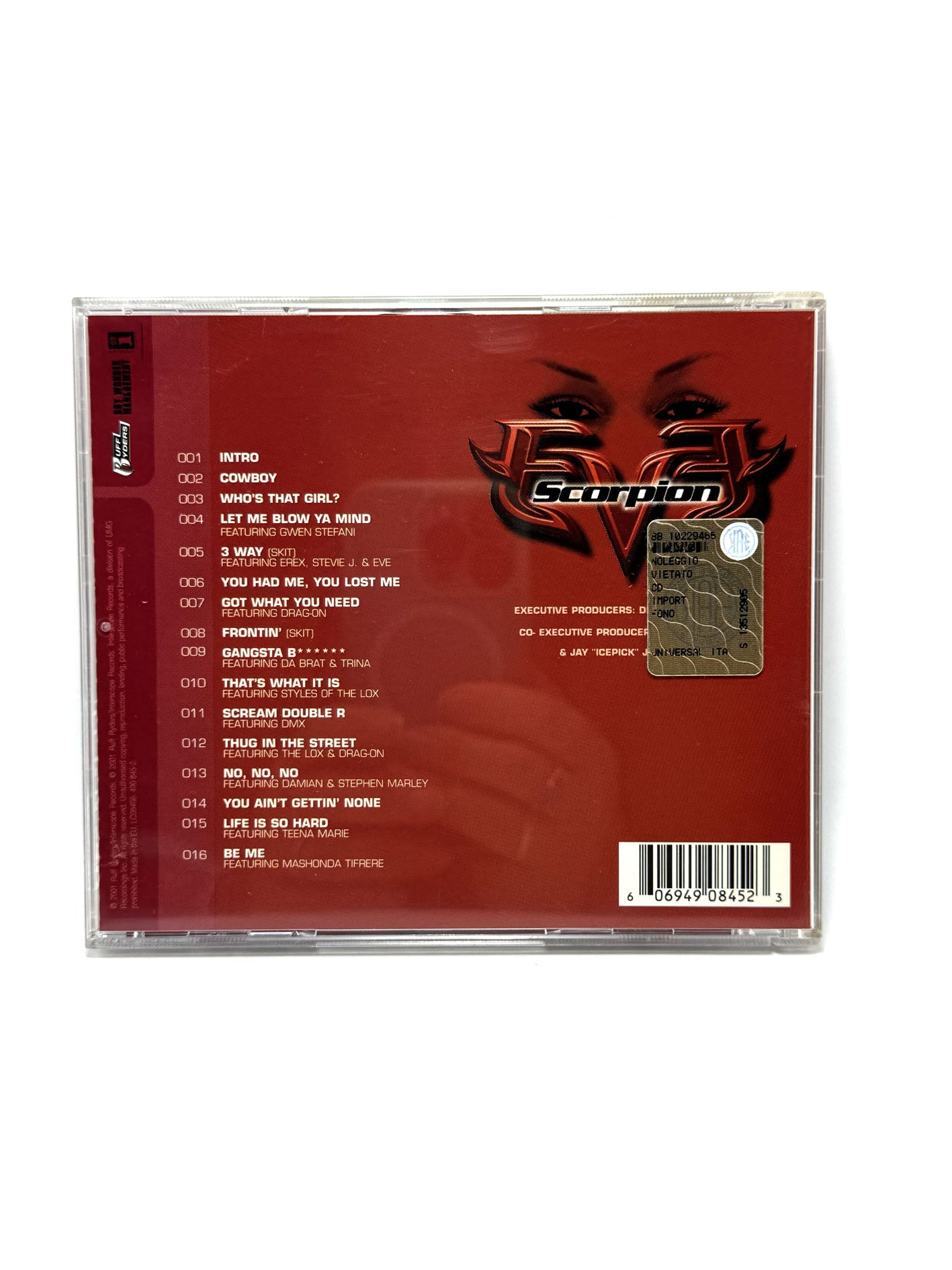 Eve Scorpion CD 2001 Hip Hop