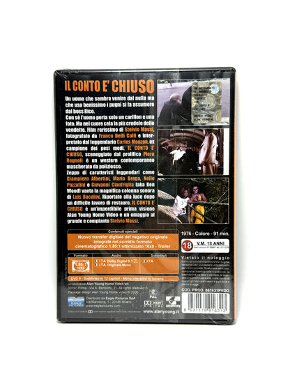 Il conto è chiuso DVD Film Movie drammatico sigillato