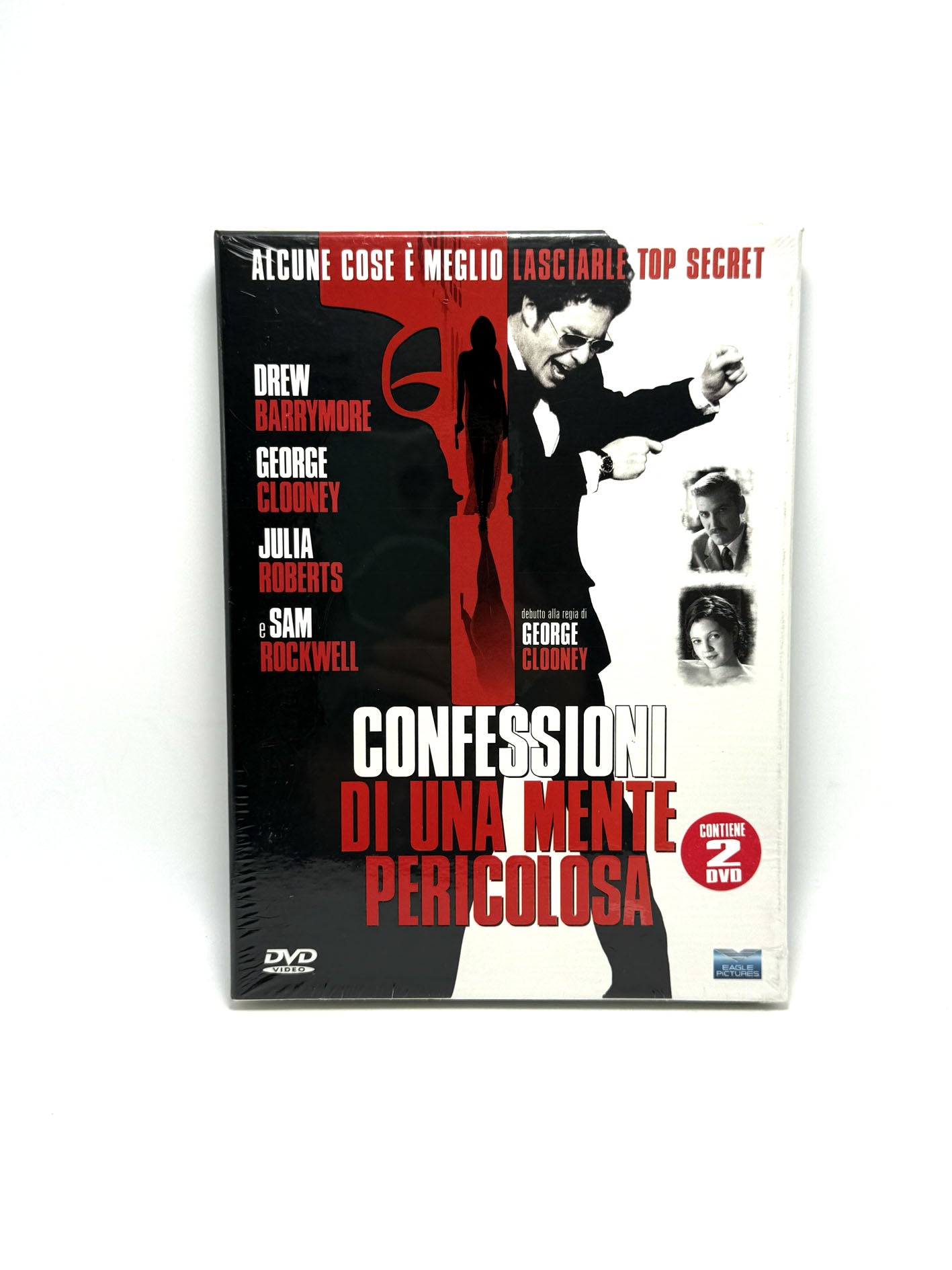 Confessioni di una mente pericolosa 2 DVD Film Movie Thriller Clooney Barrymore Roberts