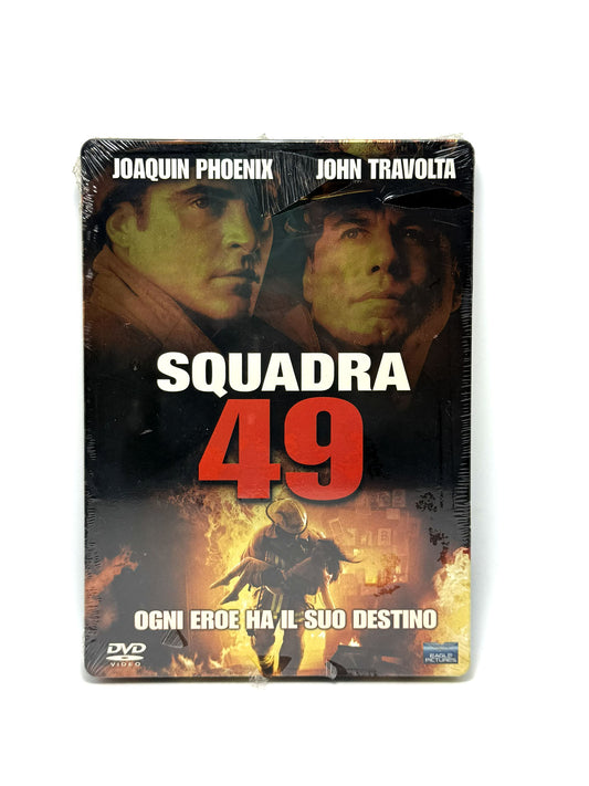 Squadra 49 DVD SteelBook Film Movie Azione John Travolta Joaquin Phoenix
