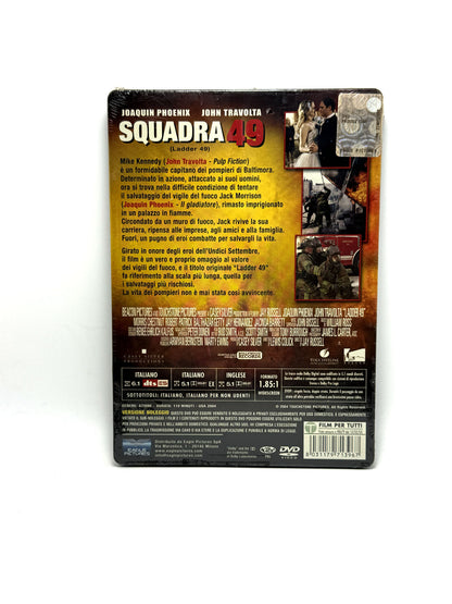 Squadra 49 DVD SteelBook Film Movie Azione John Travolta Joaquin Phoenix