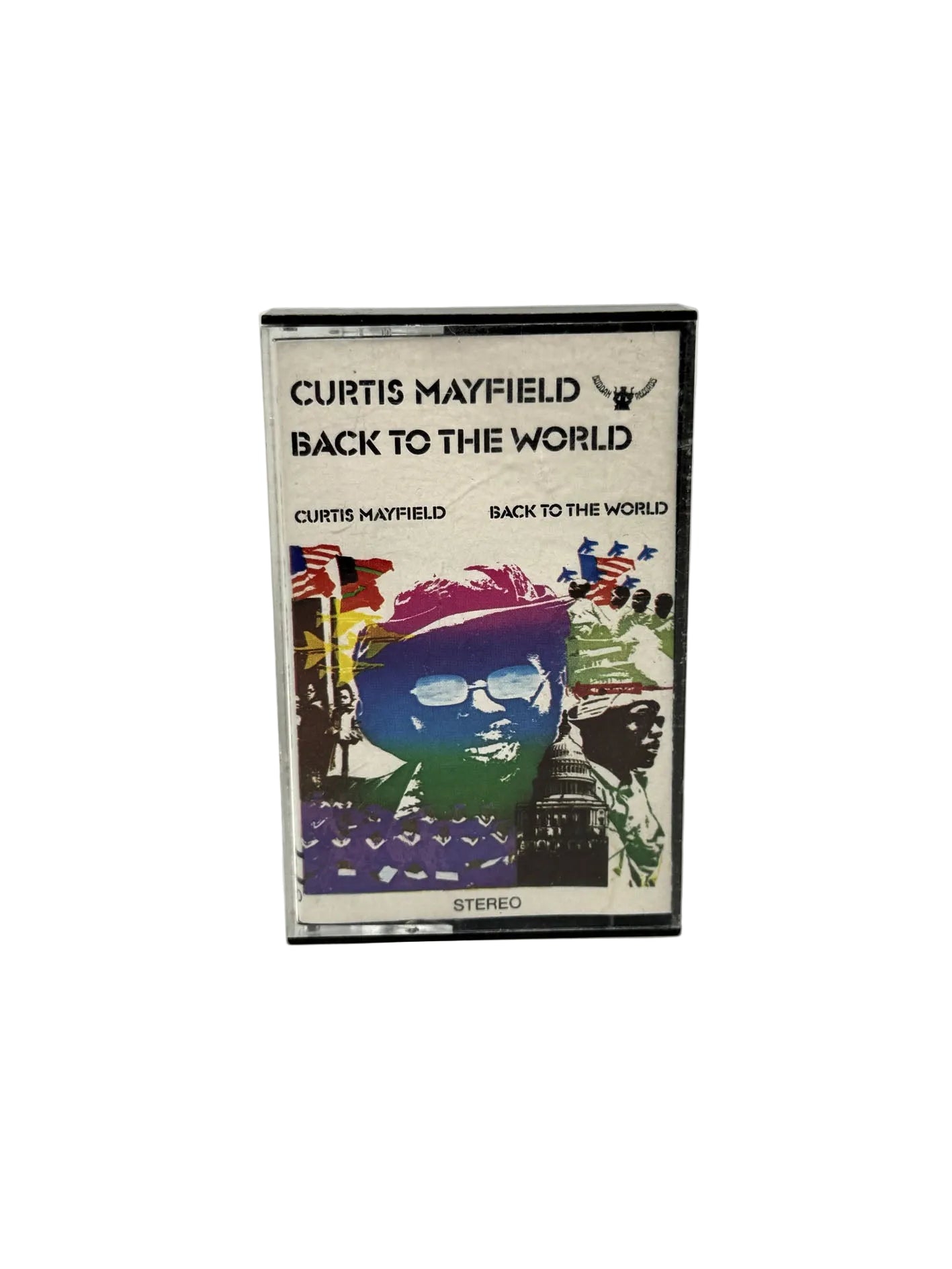 Curtis Mayfield Back To The World audio mc 1973 Tape