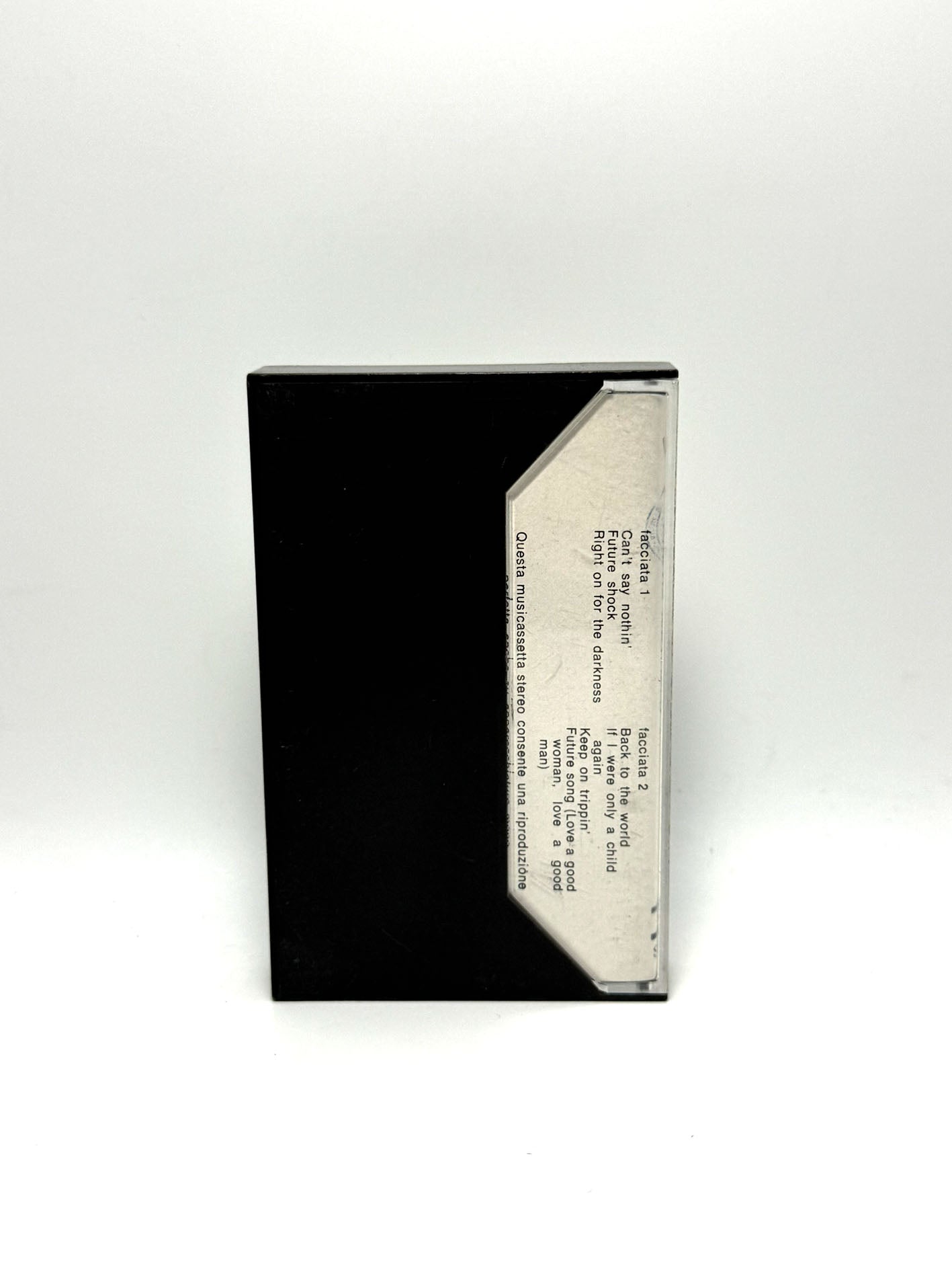 Curtis Mayfield Back To The World audio mc 1973 Tape