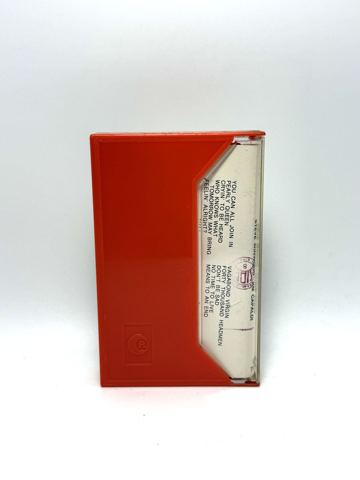 Traffic cassetta audio mc Tape 1973
