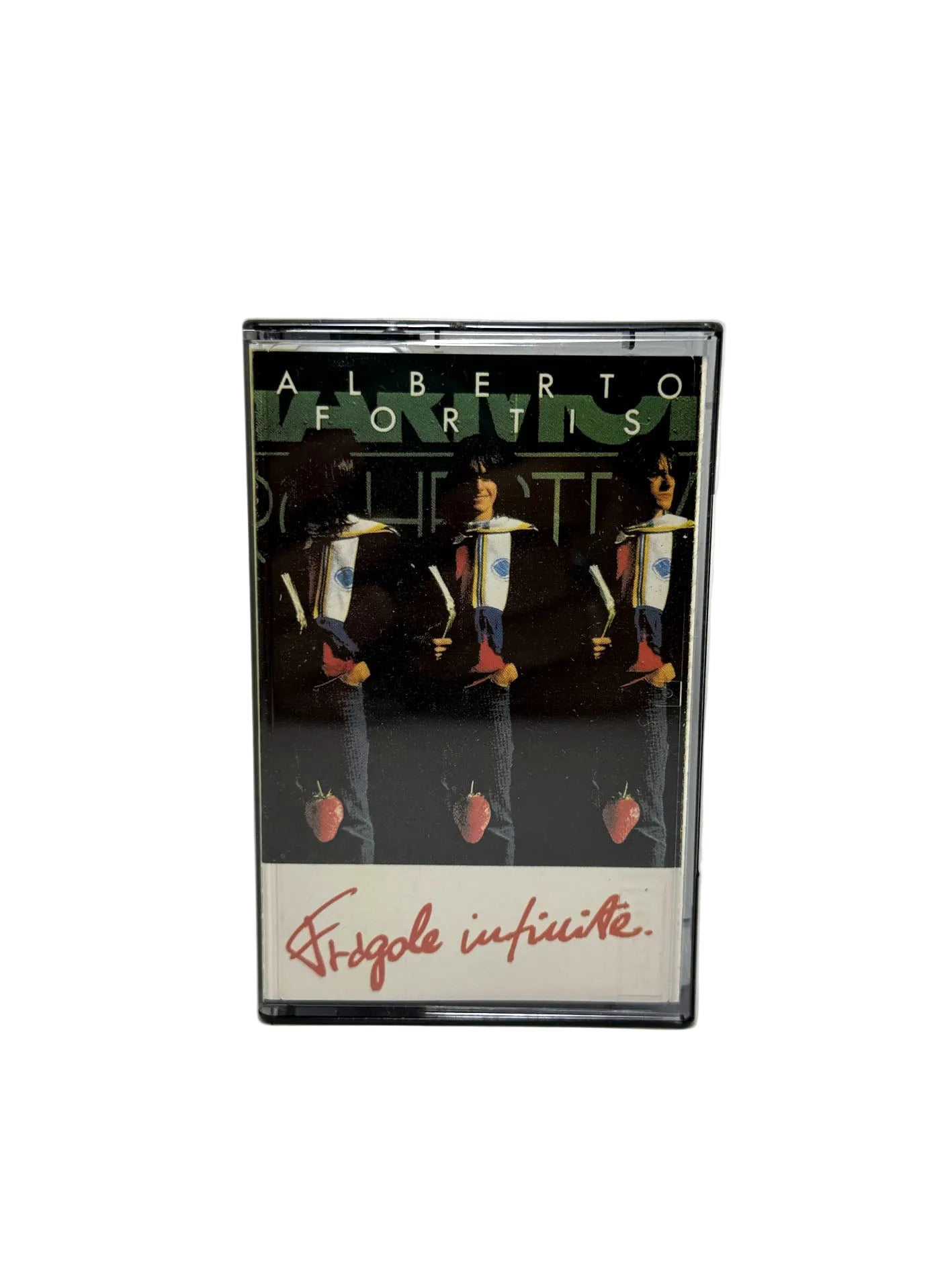 Alberto Fortis Fragole Infinite cassetta audio mc Tape 1982