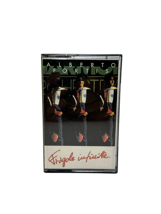 Alberto Fortis Fragole Infinite cassetta audio mc Tape 1982