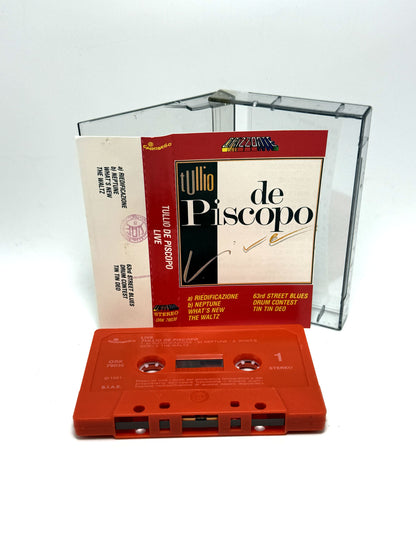 Tullio De Piscopo Live cassetta audio mc Tape