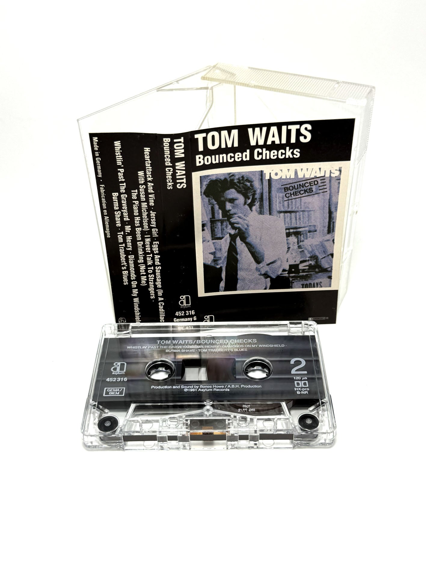 Tom Waits Bounced Checks audio mc Tape