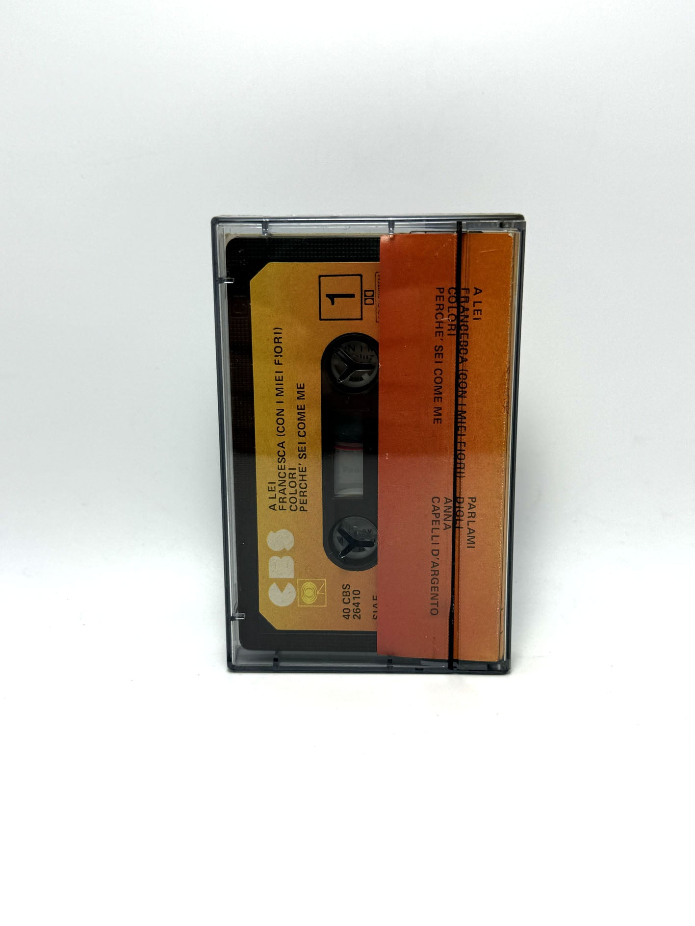 Anna Oxa cassetta Oxa audio mc Tape 1985
