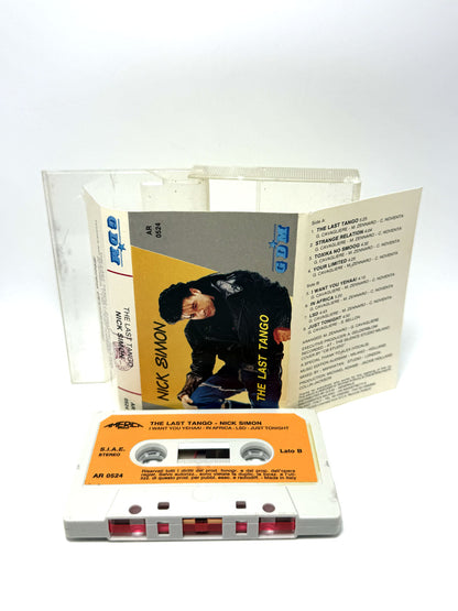 Nick Simon The Last Tango cassetta audio mc tape Rara