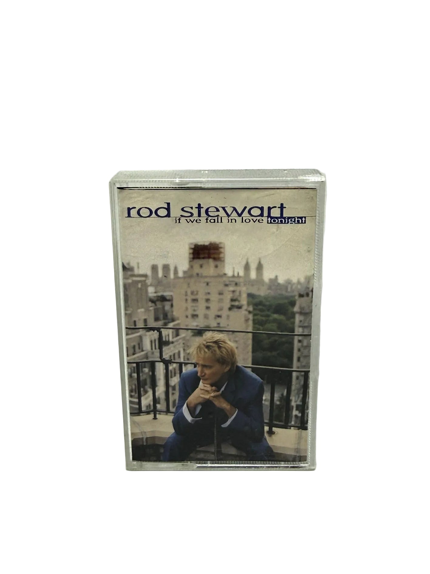Rod Stewart If We Fall In Love Tonight cassetta audio mc 1996