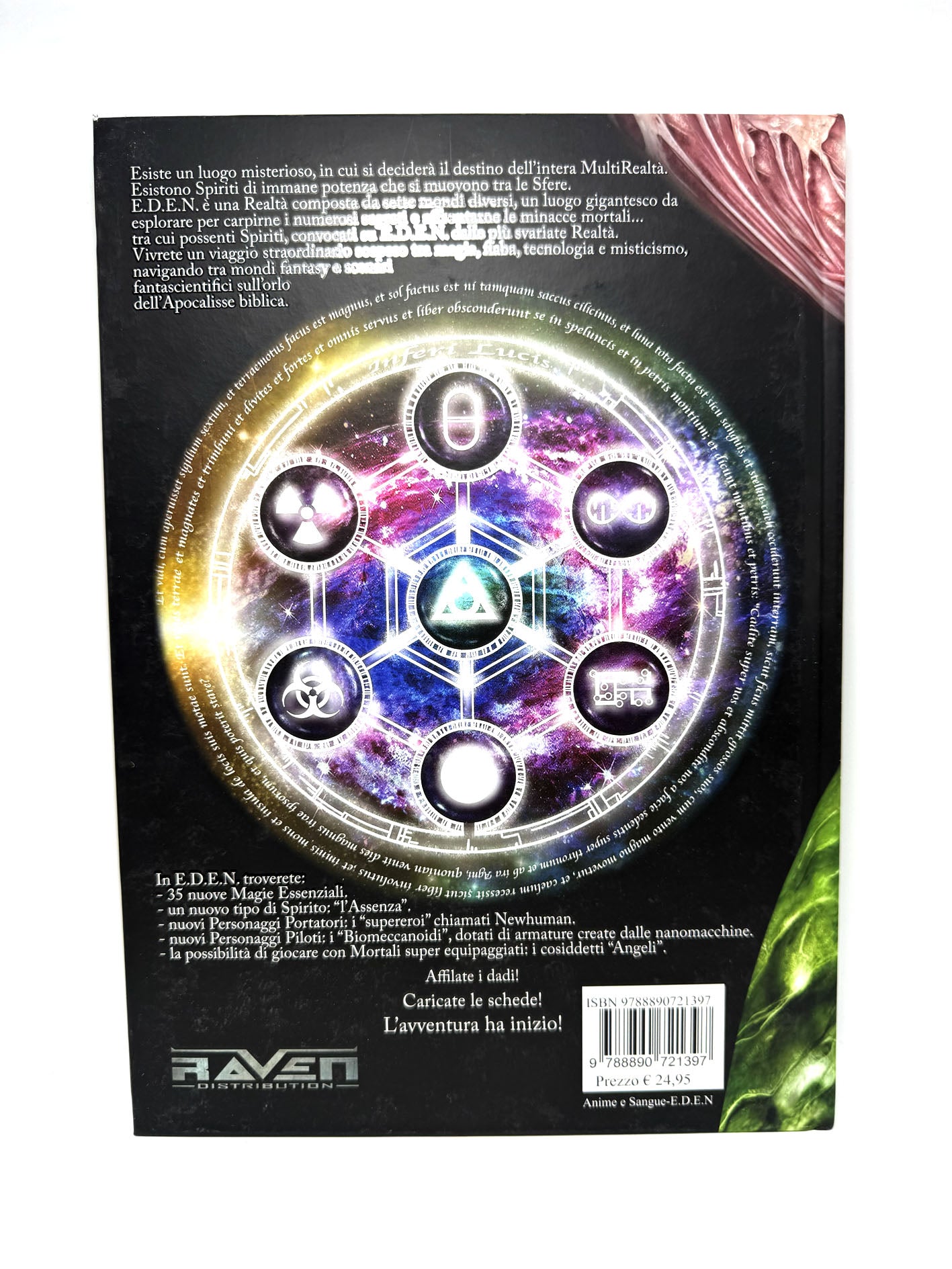 Anime e sangue. E.D.E.N. Libro Gioco di ruolo Raven