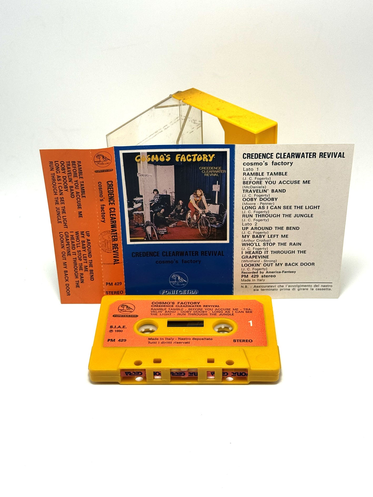 Creedence Clearwater Revival Cosmo's Factory cassetta audio mc 1980 tape