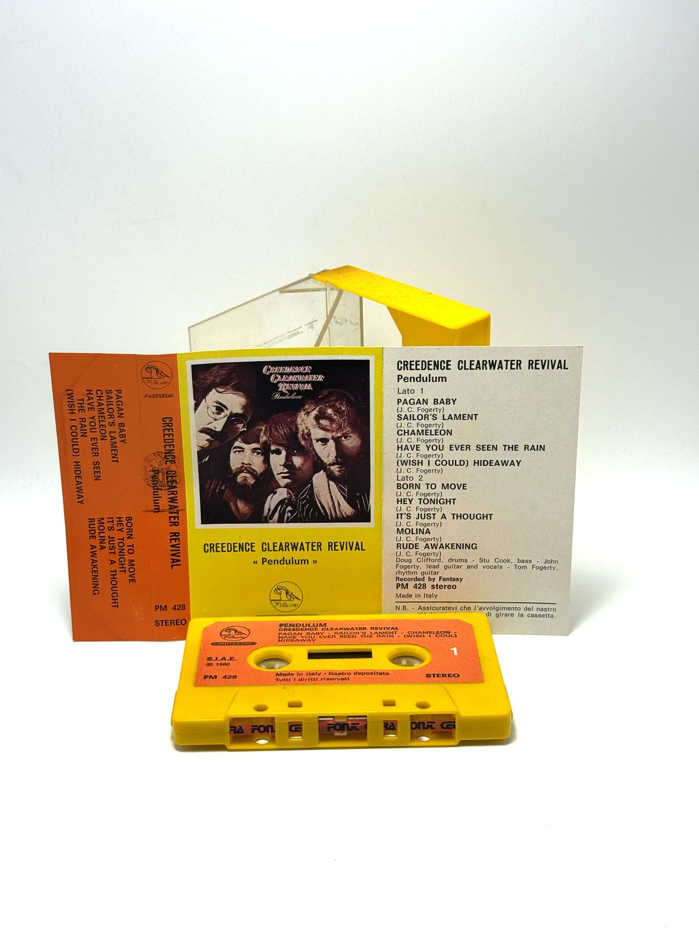 Creedence Clearwater Revival Pendulum cassetta audio mc 1980 tape