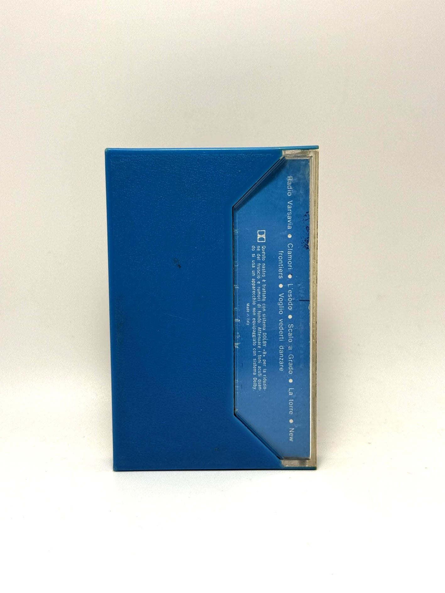 Franco Battiato L'Arca Di Noè cassetta audio mc 1982 tape