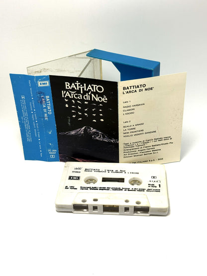 Franco Battiato L'Arca Di Noè cassetta audio mc 1982 tape