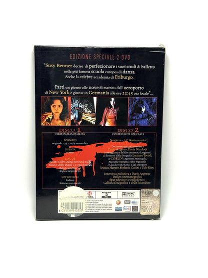Suspiria Edizione speciale 2 DVD Film Movie Horror Dario Argento