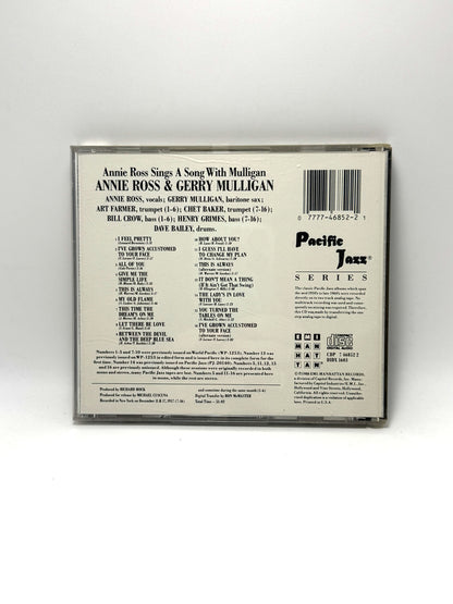 Annie Ross Sings A Song With Mulligan! CD Jazz 1988