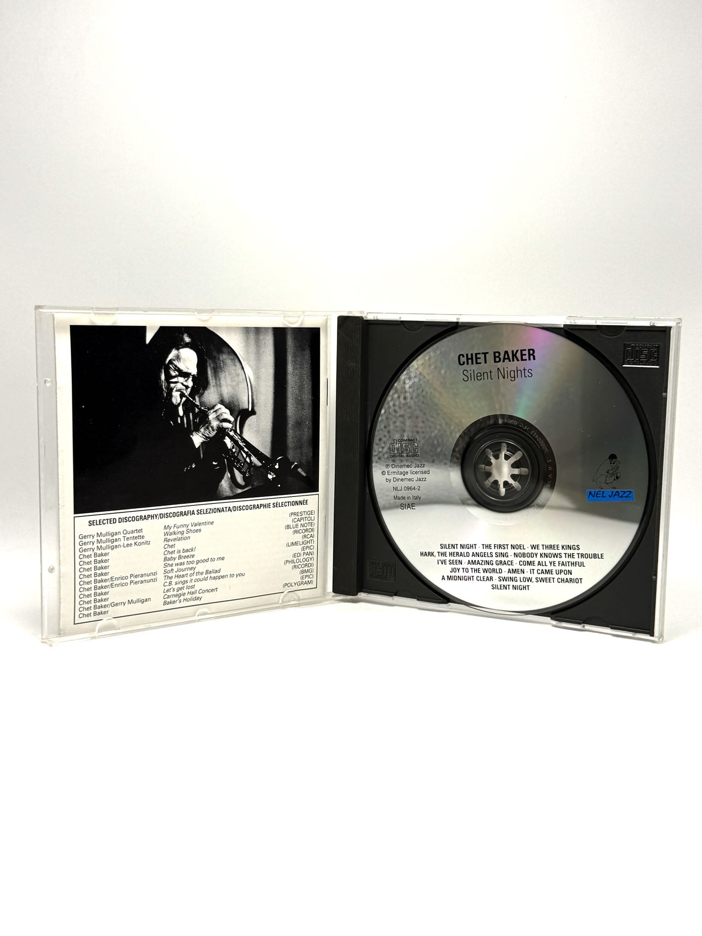Chet Baker Silent Nights CD Jazz 1996