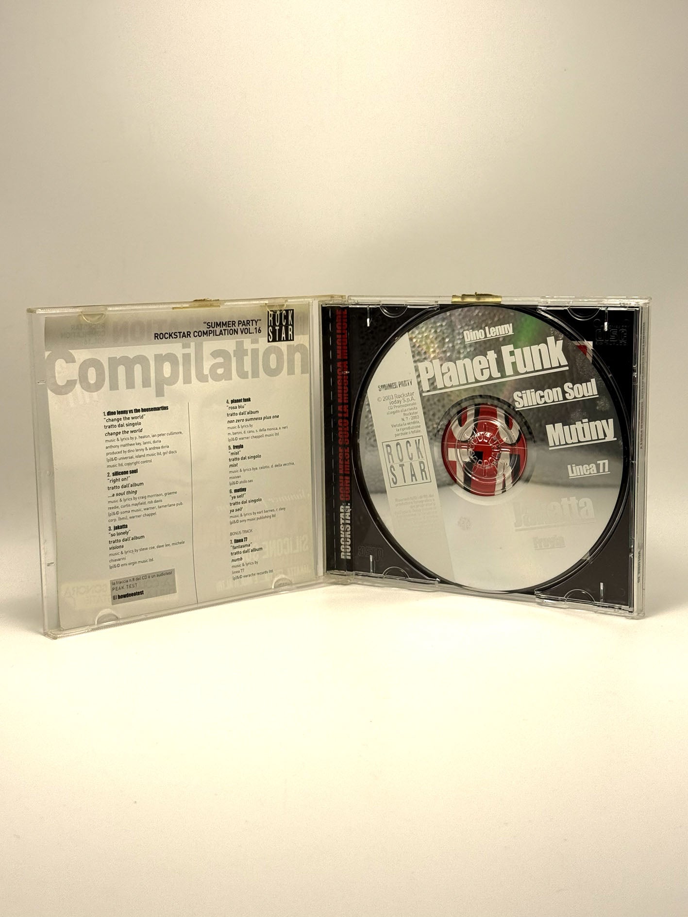 Various Rockstar Compilation Vol. 16 Summer Party CD 2003