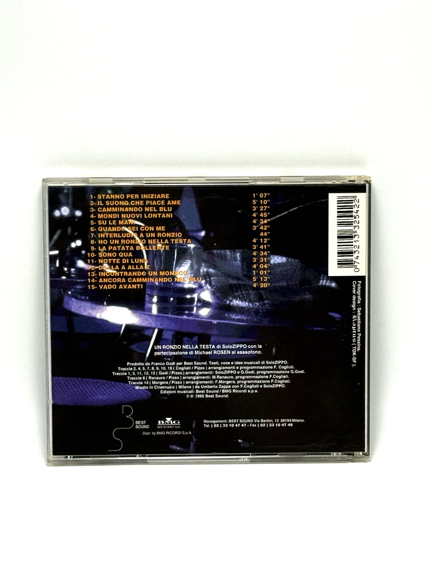 Solo Zippo Un Ronzio Nella Testa CD 1995