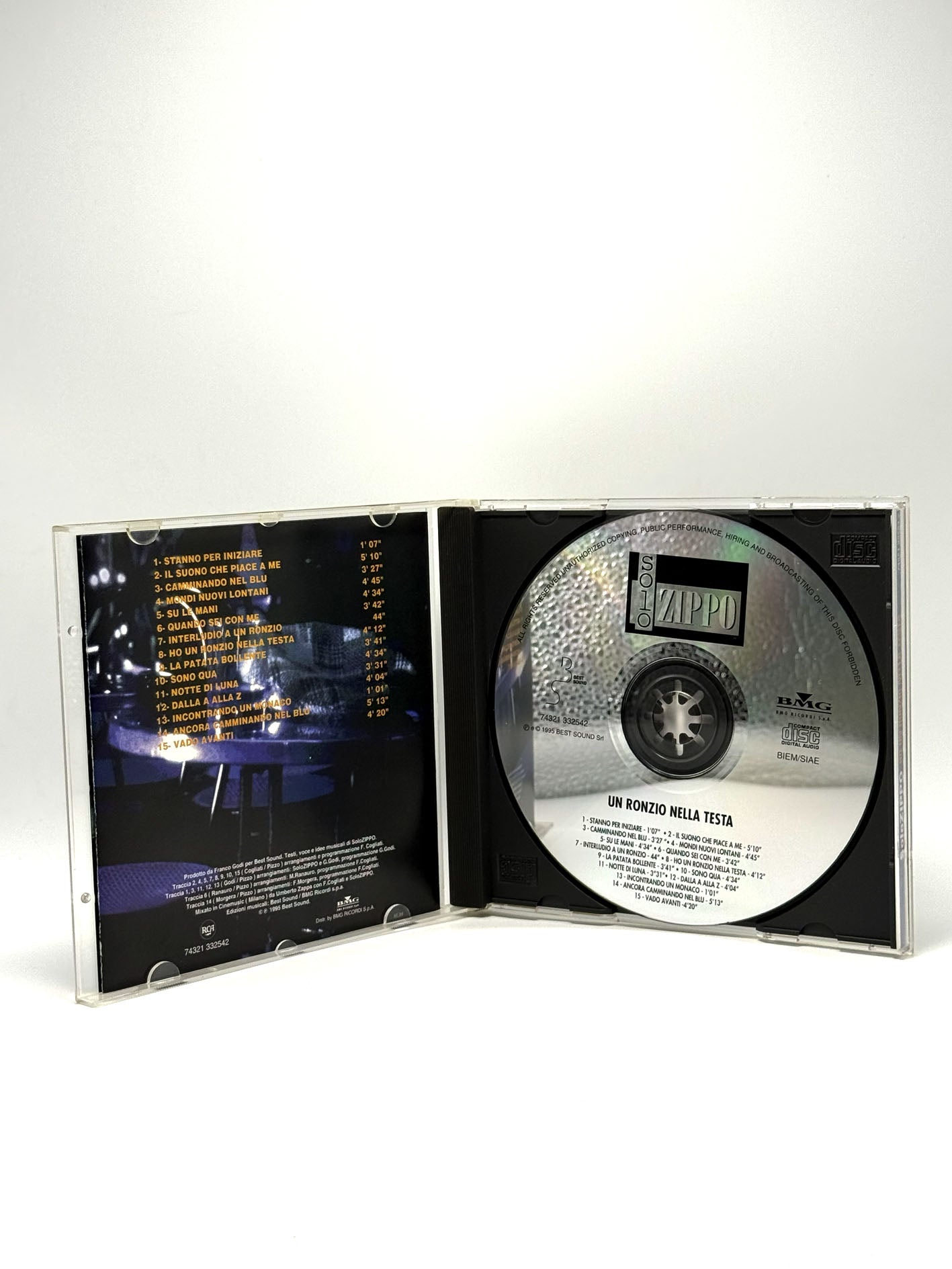 Solo Zippo Un Ronzio Nella Testa CD 1995
