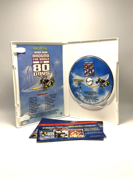 Around The World In 80 Days DVD Jackie Chan Film Movie Commedia