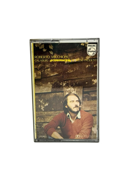 Roberto Vecchioni Calabuig-Stranamore E Altri Incidenti cassetta audio mc tape 1978