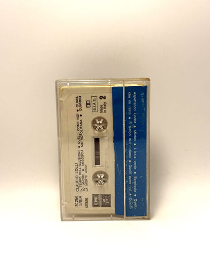 Claudio Lolli Aspettando Godot cassetta audio mc tape 1972