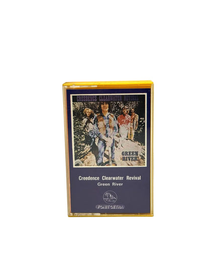 Creedence Clearwater Revival Green River cassetta audio mc tape 1980