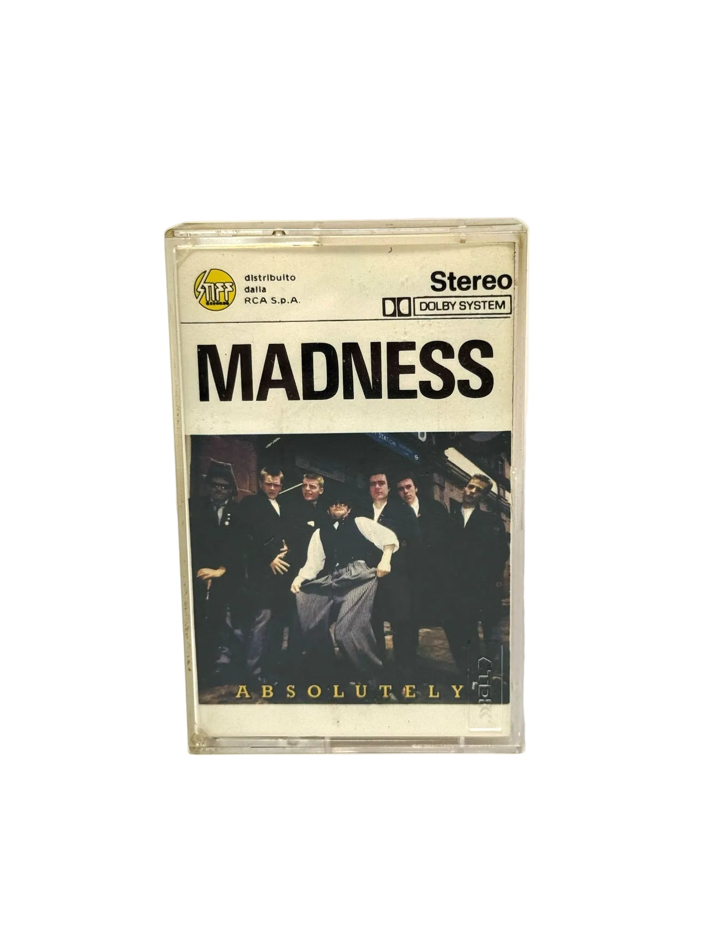 Madness Absolutely cassetta audio mc tape 1980