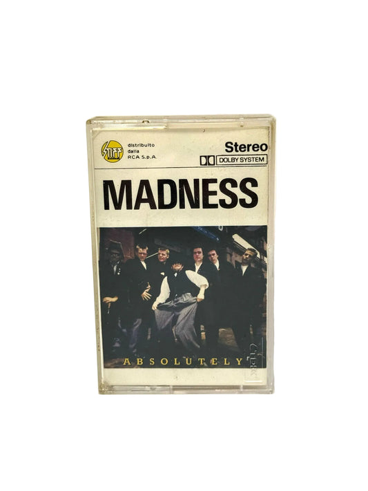 Madness Absolutely cassetta audio mc tape 1980