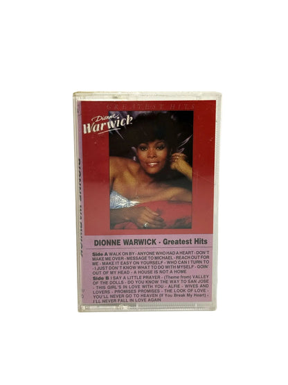 Dionne Warwick Greatest Hits cassetta audio mc tape 1989