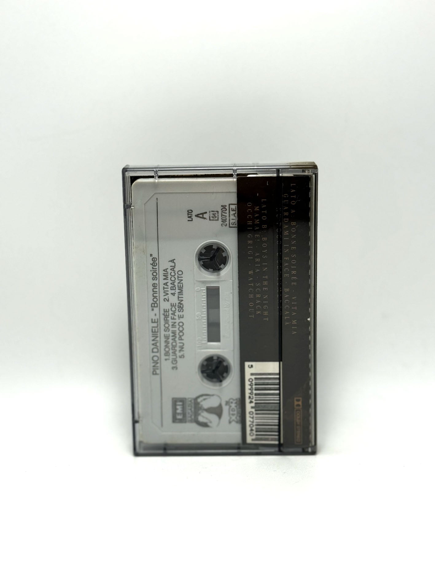 Pino Daniele Bonne Soirèe cassetta audio mc tape 1987