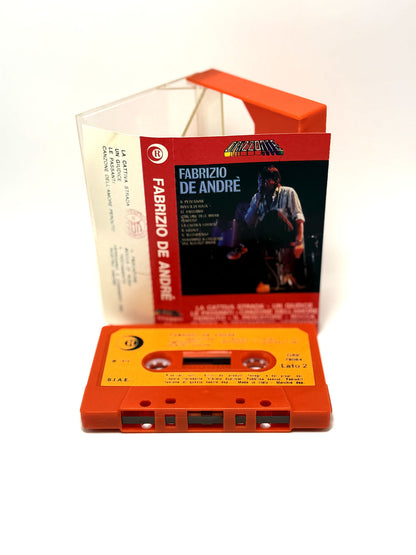 Fabrizio De André cassetta audio mc tape