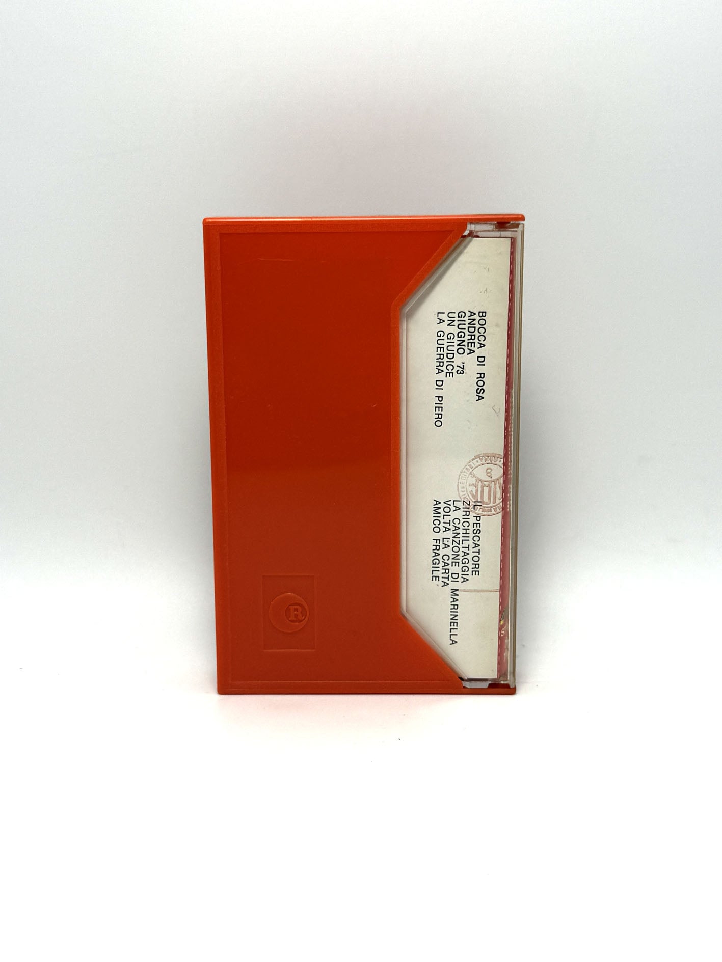 Fabrizio De André In Concerto (Arrangiamenti PFM) cassetta audio mc tape
