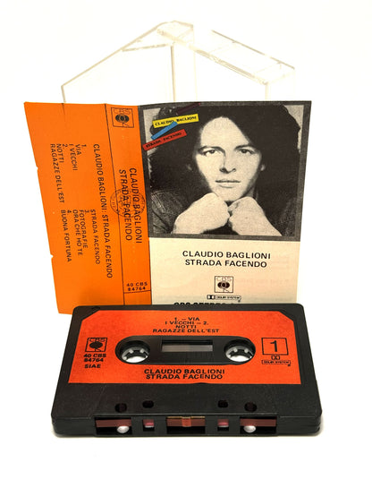 Claudio Baglioni Strada Facendo cassetta audio mc tape 1981